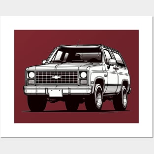 Chevrolet K5 Blazer Posters and Art